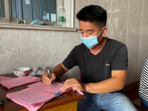 許高村：兩個(gè)人、兩條線、兩輛車 廣泛宣傳嚴(yán)密摸排