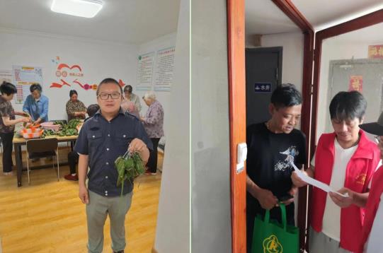 岔路社區(qū):粽香濃情端午 暖心慰問殘疾人
