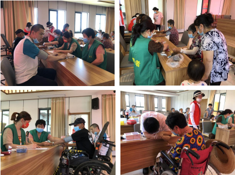 撐起健康“保護傘” 新農(nóng)社區(qū)殘疾人之家開展健康體檢活動