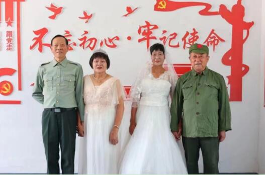 西埠村:紅色“七夕”不忘初心 攜手同行風雨與共